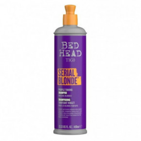 Tigi Bed Head Serial Blonde Purple Shampoo Šampoon blondidele juustele 400ml