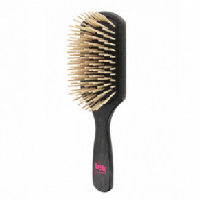 TEK Natural Paddle Brush with Long Pins Matu suka ar gariem zobiem, liela 1gab.