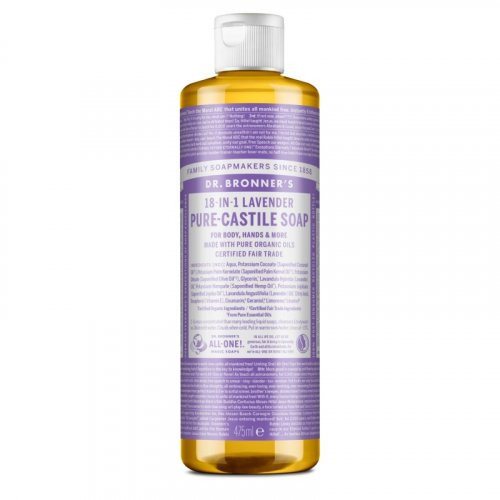 Dr. Bronner's Lavender Pure-Castile Liquid Soap Ekologiškas skystas muilas 240ml