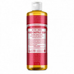 Dr. Bronner's Rose Pure-Castile Liquid Soap Ekologiškas skystas muilas 240ml