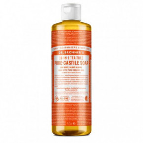 Dr. Bronner's Tea-Tree Pure-Castile Liquid Soap Ekologiškas skystas muilas 475ml