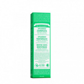 Dr. Bronner's All-one Spearmint Organic Toothpaste 140g