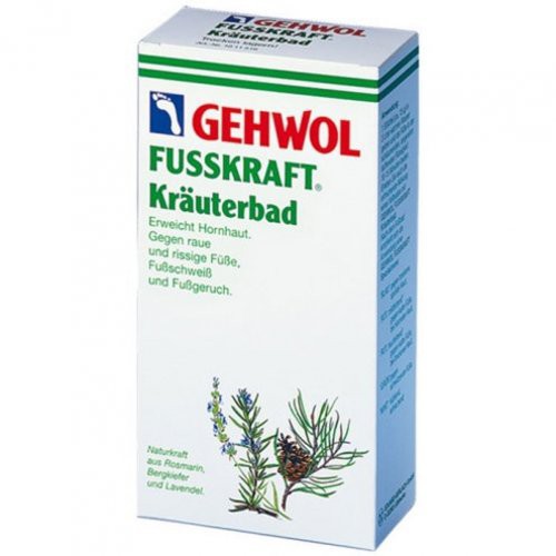 Gehwol Fusskraft Herbal Bath Žolelių vonelė visiems odos tipams 400g