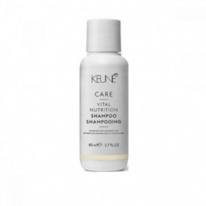 Keune Vital Nutrition Nourishing Shampoo Šampūnas sausiems, pažeistiems plaukams 80ml