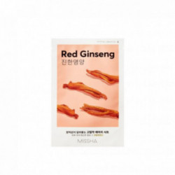 Missha Airy Fit Sheet Mask Red Ginseng Veido kaukė 19g