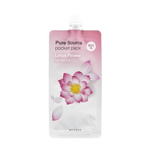 Missha Pure Source Pocket Kaukė su lotosu 10ml