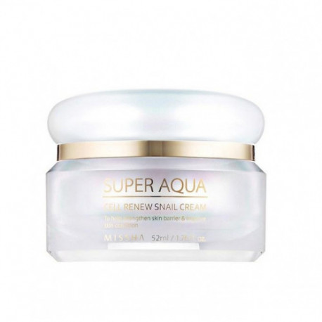 Missha Super Aqua Cell Renew Snail Cream Veido kremas 52ml