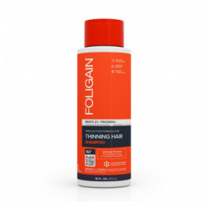 Foligain Hair Regrowth Shampoo Matu augšanu stimulējošs šampūns vīriešiem ar 2% Trioksidilu 473 ml