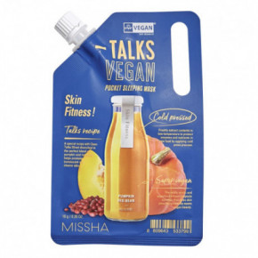 Missha Talks Vegan Squeeze Pocket Sleeping Mask Öine näomask 10g