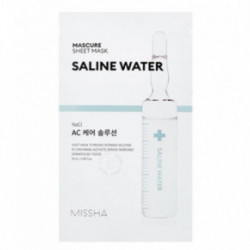 Missha Mascure Solution Sheet Mask Lakštinė veido kaukė Glutathione 