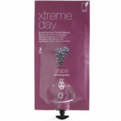 IROHA Xtreme Day Grape Facial Savaime šylanti veido kaukė su vynuogių estraktu 25ml