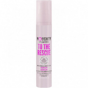 Noughty To The Rescue Anti-Frizz Serum Serumas pažeistiems plaukams su saldžiųjų migdolų ir arganų aliejais 75ml