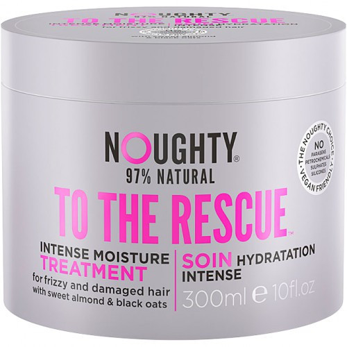 Noughty To The Rescue Intense Moisture Treatment Intensyviai drėkinanti kaukė pažeistiems ir pasišiaušusiems plaukams 300ml