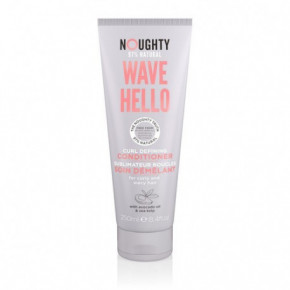 Noughty Wave Hello Curl Defining Conditioner Kondicionierius garbanotiems ir banguotiems plaukams su ryžių vandeniu ir juodųjų avižų eks 250ml