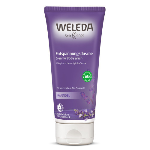 Weleda Lavender Creamy Body Wash Kreminis kūno prausiklis su levandomis 200ml