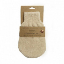 Hydrea London Exfoliating Cotton Mitt with Copper Šveičiamoji medvilninė pirštinė 1vnt.