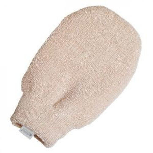 Hydrea London Exfoliating Cotton Mitt with Copper Šveičiamoji medvilninė pirštinė 1vnt.