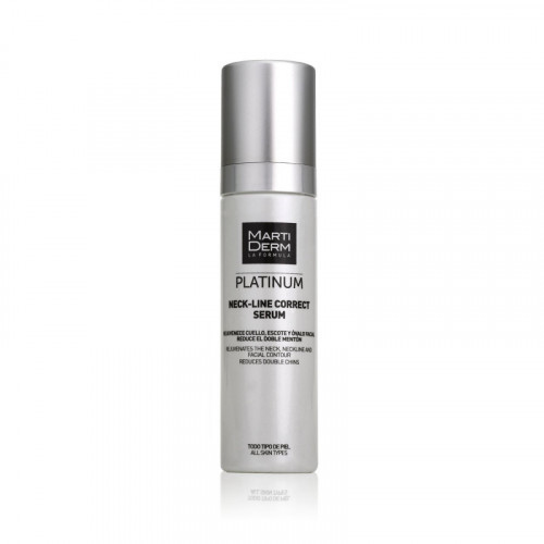 MartiDerm Platinum Neck-Line Correct Serum Koreguojamasis kaklo ir jo linijos serumas 50ml