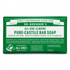 Dr. Bronner's Almond Pure-Castile Bar Soap 140g