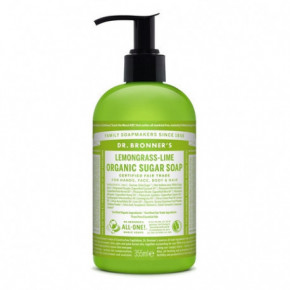 Dr. Bronner's Lemongrass Lime Organic Sugar Soap Ziepes 355ml