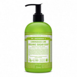 Dr. Bronner's Lemongrass Lime Organic Sugar Soap Ekologiškas cukraus muilas 355ml