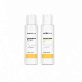 MorrisHair Intense Repair Holiday Duo Set Bojātu matu kopšanas komplekts 100ml/100ml