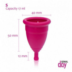 Gentle Day Genial Menstrual Cup Menstruacinė taurelė Small