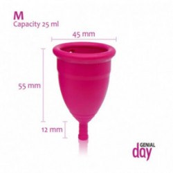 Gentle Day Genial Menstrual Cup Menstruacinė taurelė Small