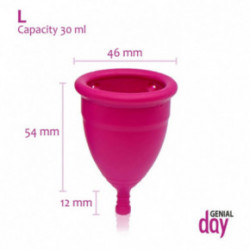 Gentle Day Genial Menstrual Cup Menstruacinė taurelė Small