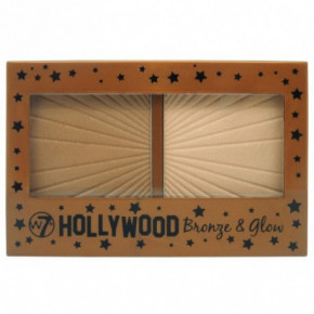 W7 Cosmetics Hollywood Bronze & Glow Bronzeris un mirdzumu piešķirošs pūderis