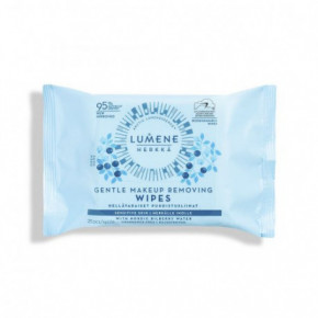 Lumene Herkka Gentle Makeup Removing Wipes Makiažo valymo servetėlės 25vnt