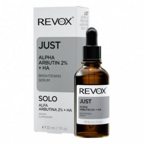 Revox B77 Just Alpha Arbutin 2% + HA Brightening Serum Šviesinantis serumas 30ml