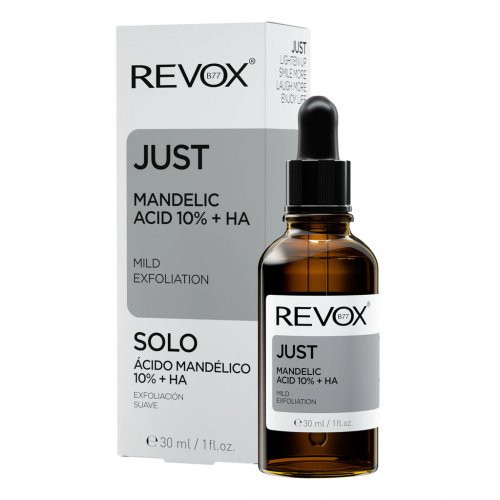 Revox B77 Just Mandelic Acid 10% + HA Mild Exfoliation Šveičiamoji priemonė veidui 30ml