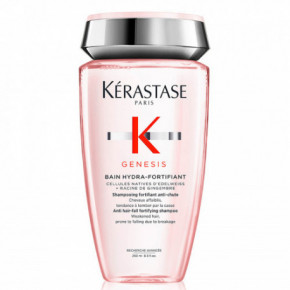 Kérastase Genesis Bain Hydra-Fortifiant Shampoo Stiprinantis šampūnas nuo plaukų lūžinėjimo, ploniems ar riebiems plaukams 250ml