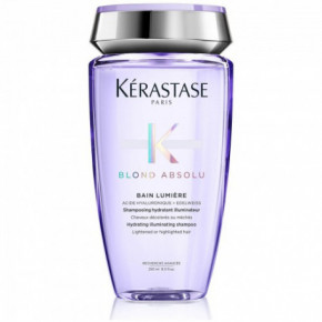 Kérastase Blond Absolu Bain Lumiere Mitrinošs šampūns, kas piešķir spīdumu blondiem matiem 250ml