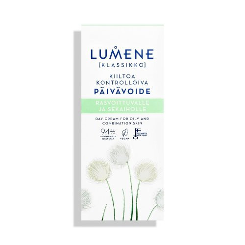 Lumene Klassikko Day Cream For Oily and Combination Skin Dieninis veido kremas 50ml