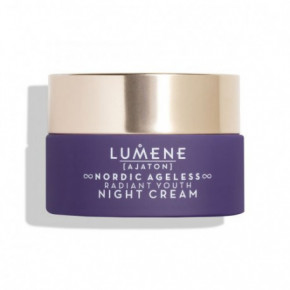 Lumene Nordic Ageless Ajaton Radiant Youth Night Cream Naktinis veido kremas 50ml