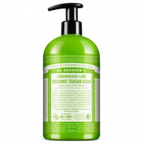 Dr. Bronner's Lemongrass Lime Organic Sugar Soap Sidrunheinaga suhkruseep 710ml