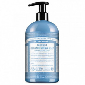Dr. Bronner's Baby Mild Unscented Organic Sugar Soap Ziepes 710ml