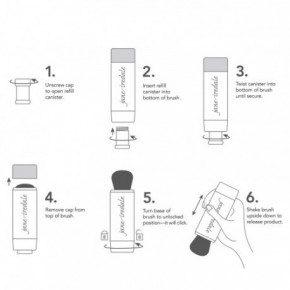 Jane Iredale Powder-Me SPF30 Dry Sunscreen Refill Sausos apsaugos nuo saulės papildymas 7.5g