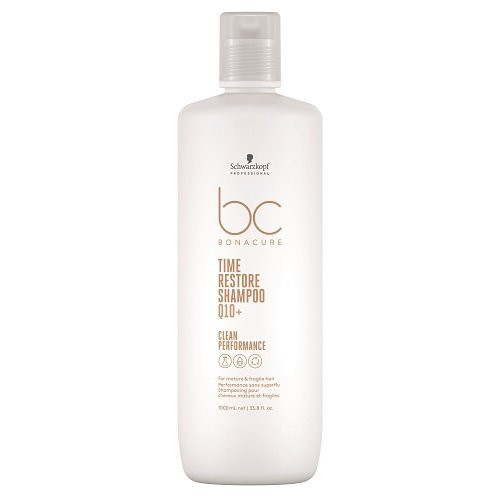 Schwarzkopf Professional BC CP Time Restore Q10+ Shampoo Šampūnas brandiems plaukams 250ml