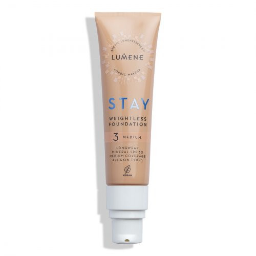 Lumene Stay Weightless Foundation SPF30 Makiažo pagrindas 30ml