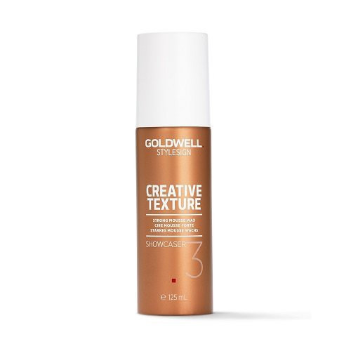 Goldwell Stylesign Creative Texture Showcaser 3 Stiprios fiksacijos plaukų putos-vaškas 125ml