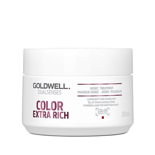 Goldwell Dualsenses Color Extra Rich 60sec Treatment Dažytų plaukų kaukė 200ml