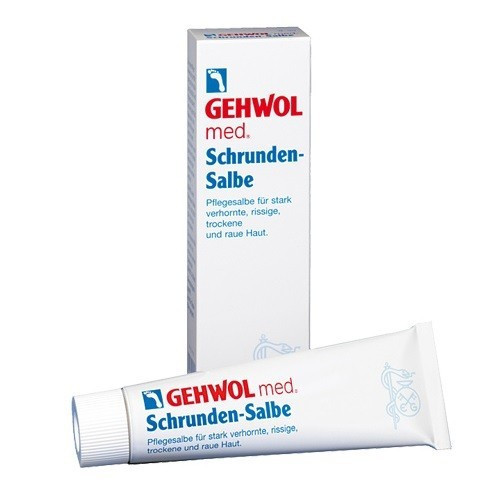 Gehwol Med Salve for Cracked Skin Trūkinėjančios kojų odos tepalas 75ml