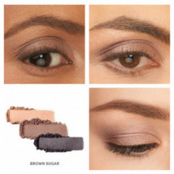 Jane Iredale PurePressed Eye Shadow Triple Trijų spalvų akių šešėliai 2.1g