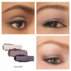 Jane Iredale PurePressed Eye Shadow Triple Trijų spalvų akių šešėliai 2.1g