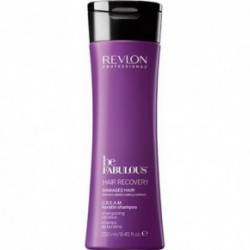 Revlon Professional Be Fabulous C.R.E.A.M. Hair Recovery Šampūnas pažeistiems plaukams 250ml