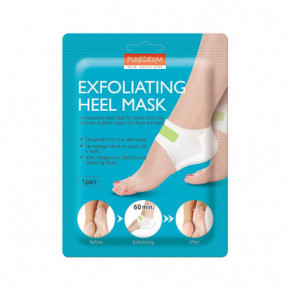 Purederm Exfoliating Heel Mask Šveičiamoji kaukė kulnams 1 pora