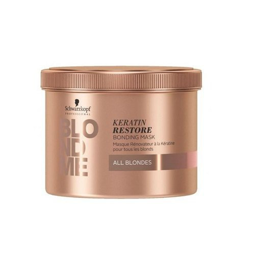 Schwarzkopf Professional BlondMe Keratin Restore Bonding Mask Atkuriamoji plaukų kaukė su keratinu 200ml